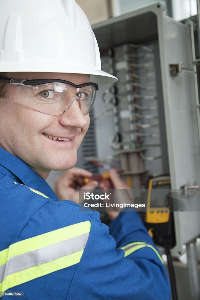 Trabalhador Industrial - Royalty-free Abastecer Foto de stock