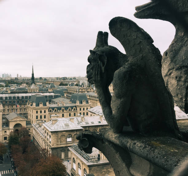 istock Chimera (Gargoyle) of the Notre Dame de Paris 1508808581