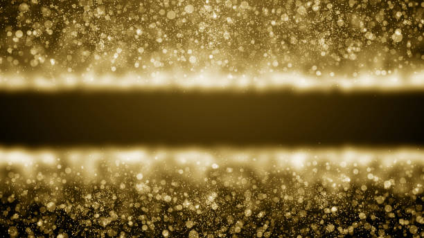 istock Particles gold glitter bokeh award dust abstract background 1508809587