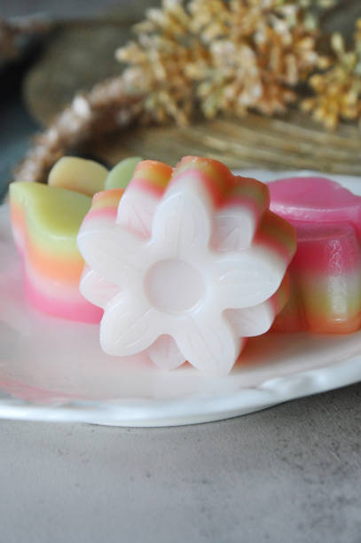 istock Close up Flower Jelly with Coconut Milk 1508814689
