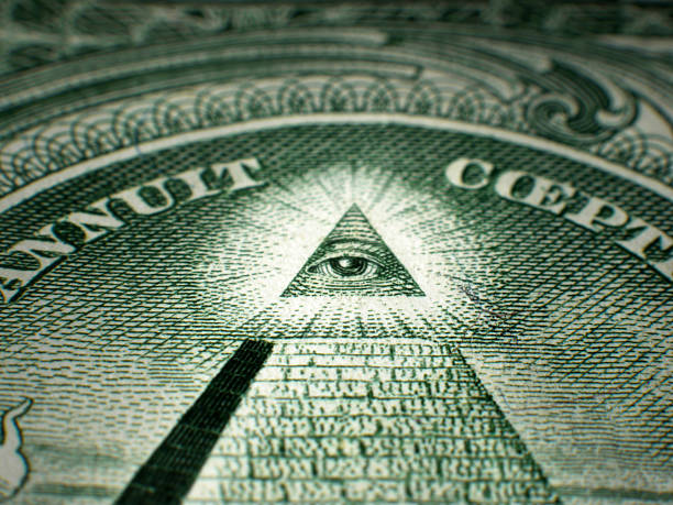 istock Masonic All Seeing Eye On One Dollar Bill 150883345