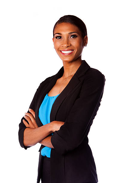 istock Happy smiling business woman 150884836