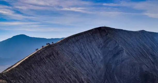 Mount Bromo also called the Tengger Caldera, is an active volcano in East Java, Indonesia.