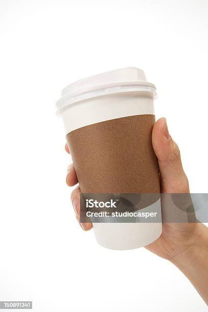 Foto de Com Café Quente e mais fotos de stock de Mão humana - Mão humana, Xícara de Café, Bebida