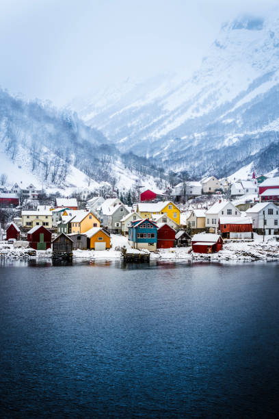 istock Norwegian Fjords in winter 1508920170