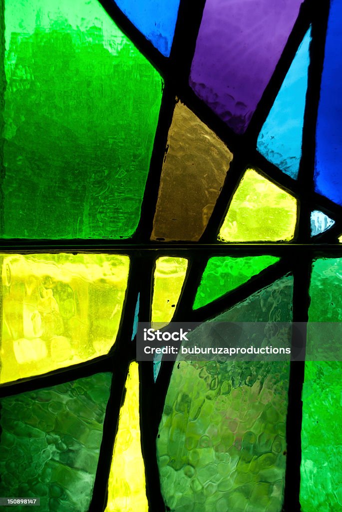 緑色のステンドグラス - ステンドグラスのロイヤリティフリーストックフォト