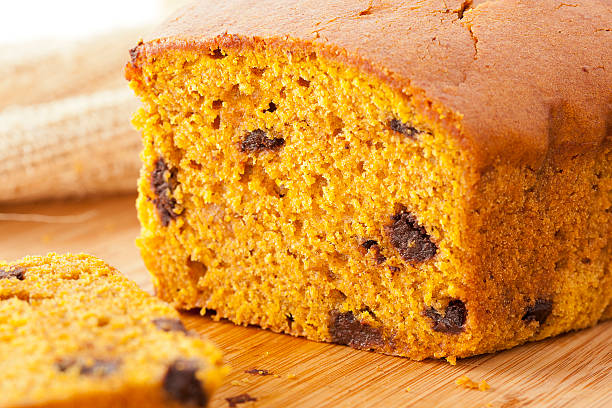 istock Homemade Chocolate Chip Pumpkin Bread 150898278