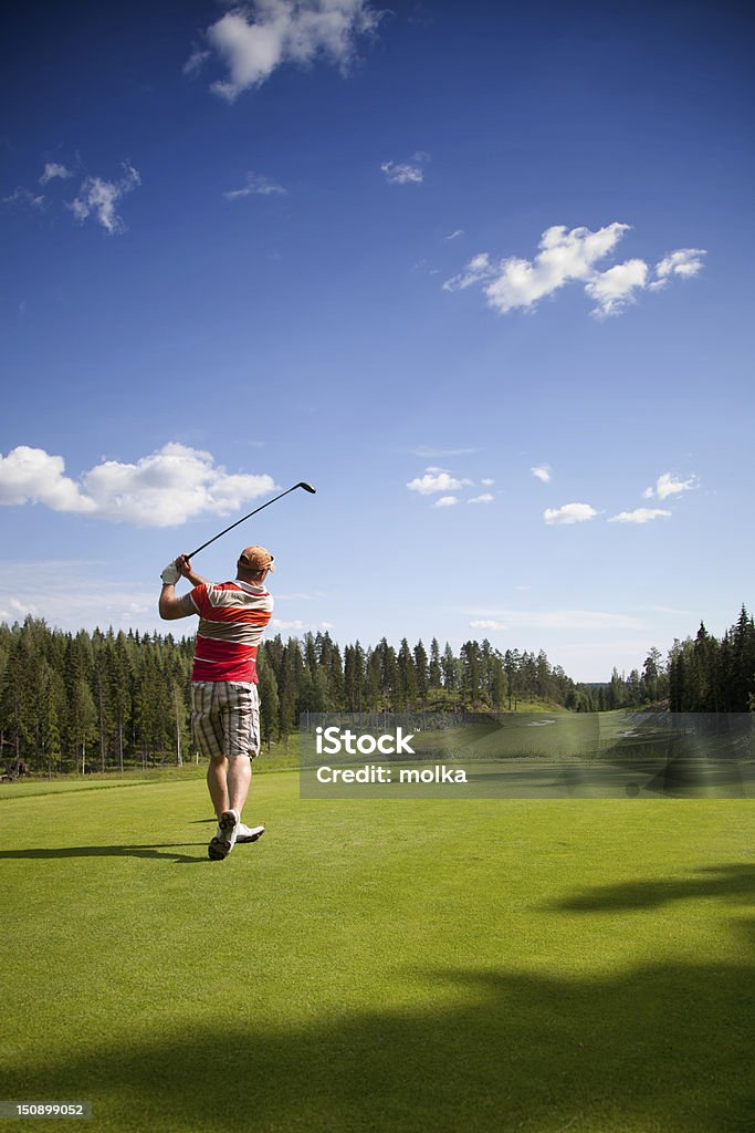 Giocatore di golf - Foto stock royalty-free di Golfista