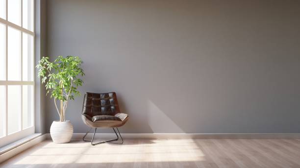 istock 3D illustration of interior with wide walls 1509003234