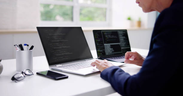 istock Overemployed Woman Working Two Jobs 1509057126
