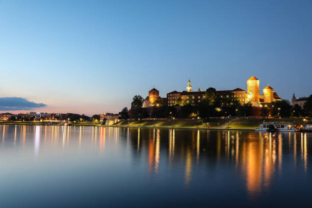 istock Krakow cityscape old town sunset Poland 1509057812
