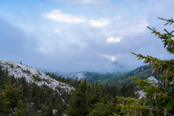 istock View of Velebit National Park under dramatic clouds. 1509078470