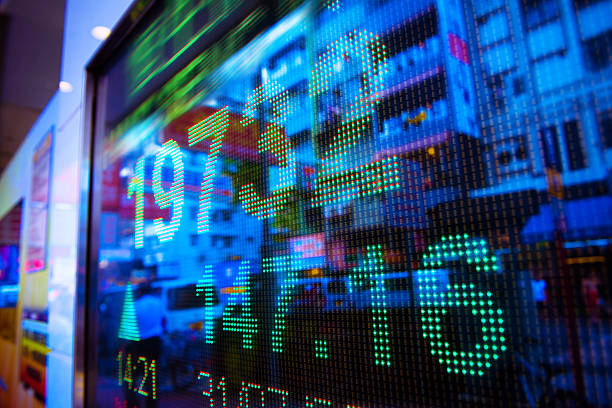 istock display stock market charts 150908245