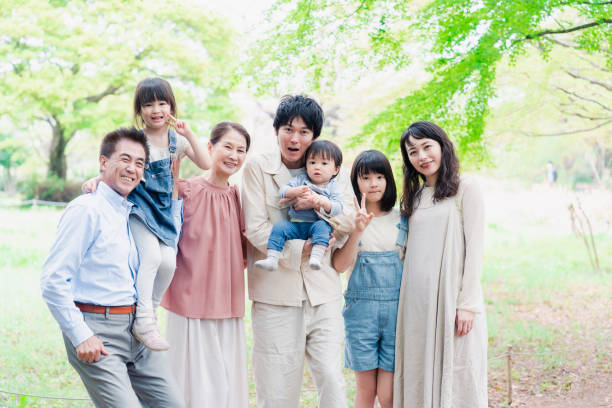 istock A three-generation family smiling in nature 1509085956