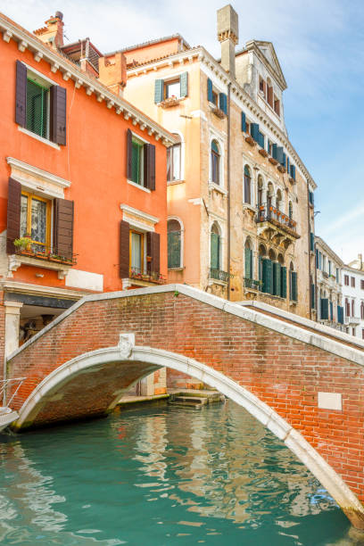 istock Stone bridge over the canal in Venice, Italy. 1509088569