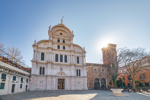 The Church of San Zaccaria in Venice, Italy, Europe.