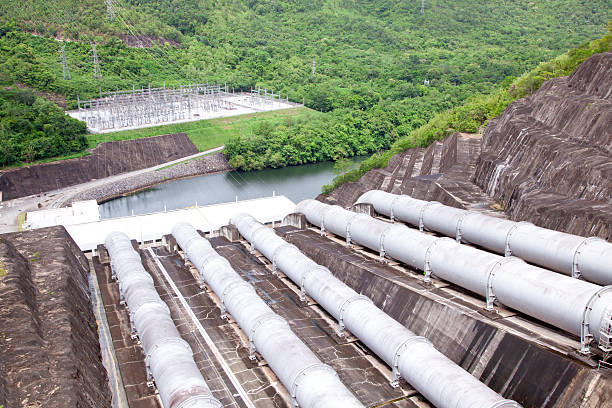 istock Water Pipe of Hydro Power plant 150909471