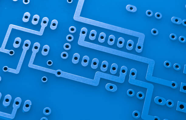 istock printed circuit. layout of tracks. 1509097990