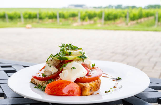 istock Bocconcini Salad Served in a Vineyard's Outdoor Restaurant 1509109139