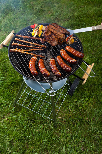 istock Barbecue a hot summer evening, Grilling 150911267