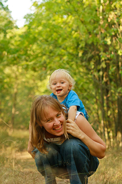 istock Mother and baby fun 150911326