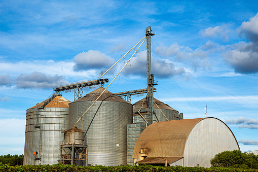 Grain Silos Storage - Agro Factory at Chapada Diamantina - Bahia  - Brasil