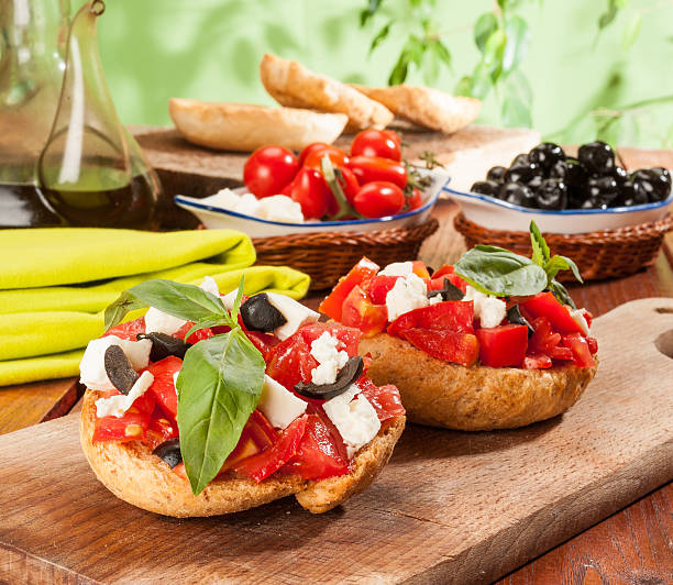 Italian frisella with tomato