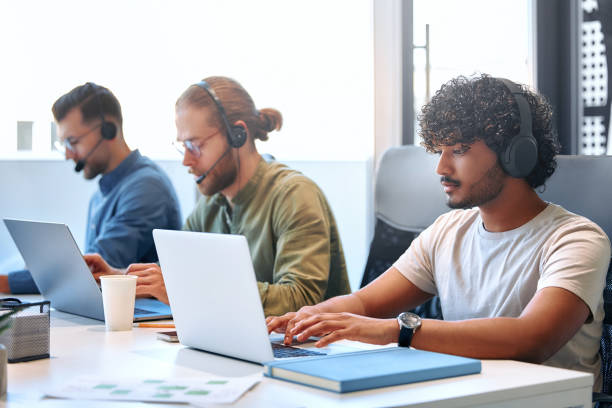 istock Successful hipster team in coworking. Freelancers. 1509167687
