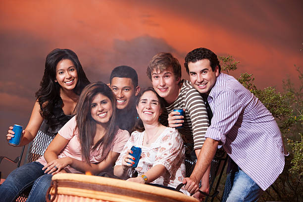 istock Friends at a Cookout 150922293