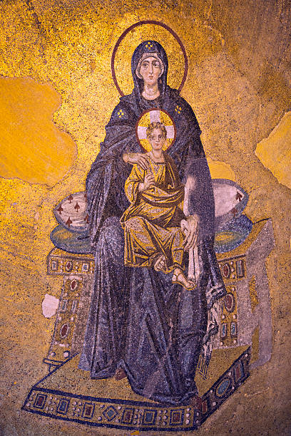 istock Virgin Mary and Child Christ 150932587