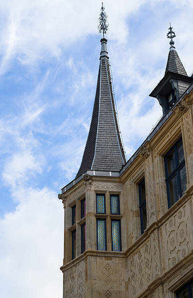 O Grand Ducal Palace, Luxemburgo - foto de acervo