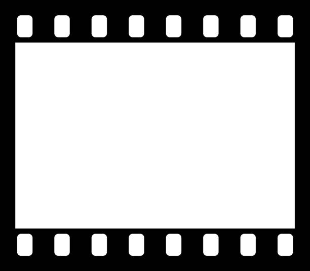 istock The movie film frame on white background 1509344482