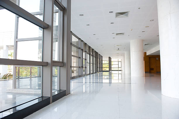 istock corridor of the office building 150936281