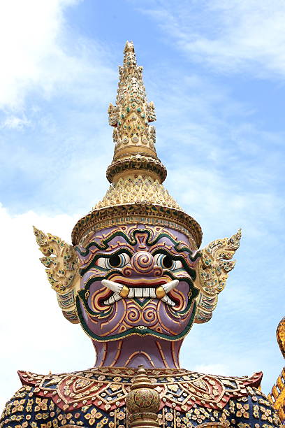 istock Giant sculpture in Wat Phra Kaew Temple, Thailand 150937677
