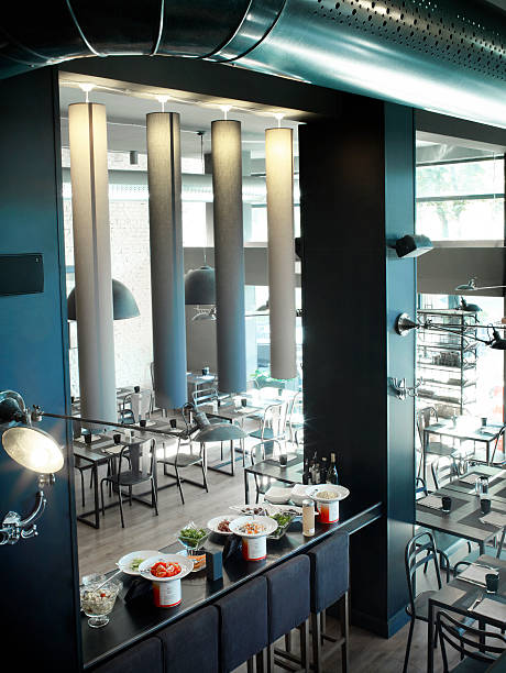 Modern trendy bar