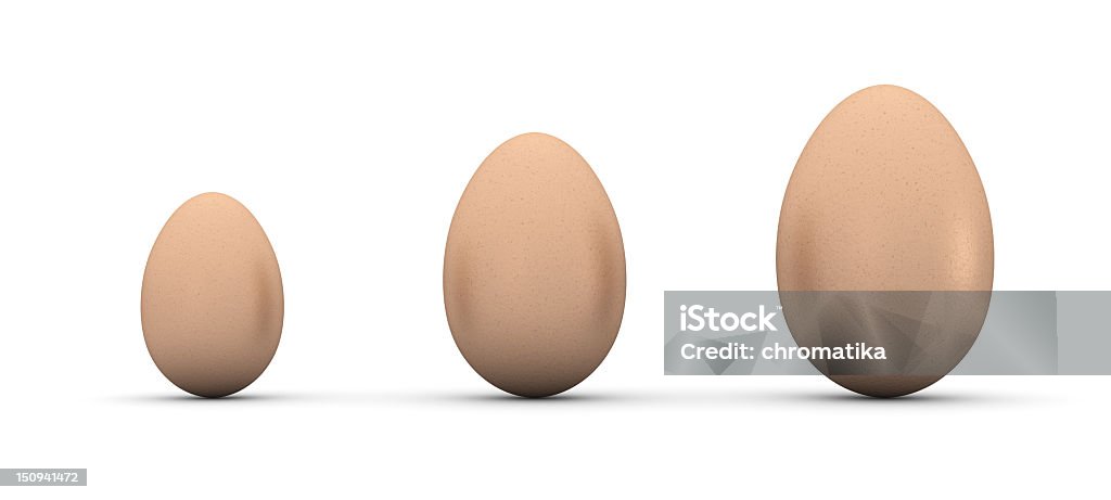 Ovos em linha - Foto de stock de Alimento básico royalty-free