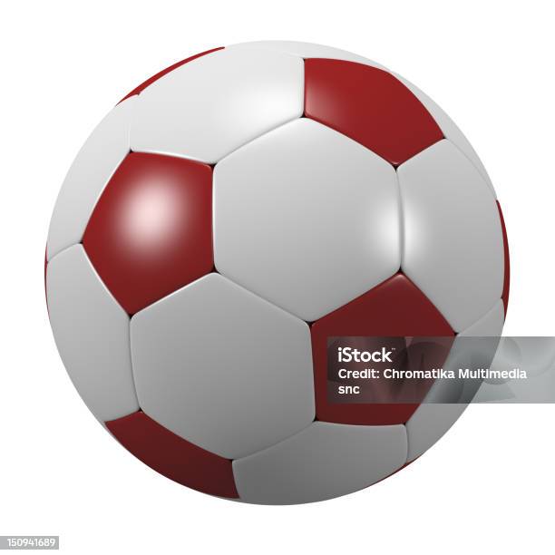 Pallone Da Calcio Isolato - Fotografie stock e altre immagini di Calcio - Sport - Calcio - Sport, Calcio di squadra, Calcio internazionale