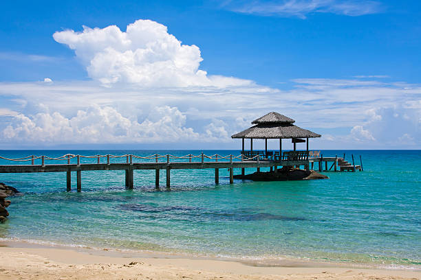 istock Pier in island Koh Kood, Thailand. 150942377