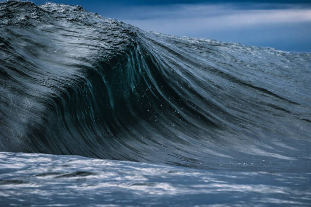 istock Powerful ocean wave forming over shallow reef with stormy sky 1509511761