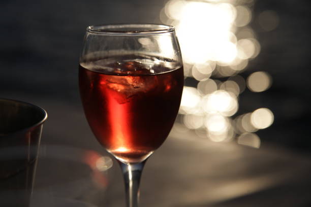 A glass of juice