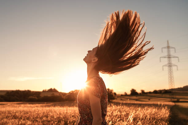 istock Woman feeling free in the natural setting. 1509521548