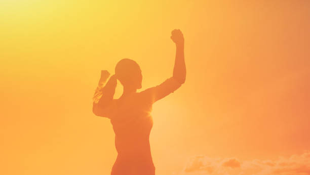 istock Strong woman. Achievement. 1509525814
