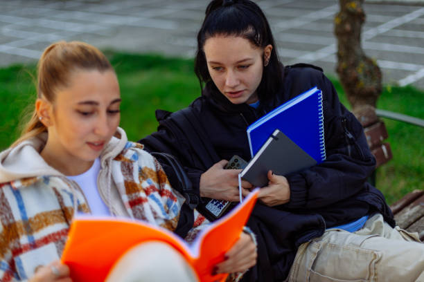 istock Girl studying before exam, outdoors 1509526861