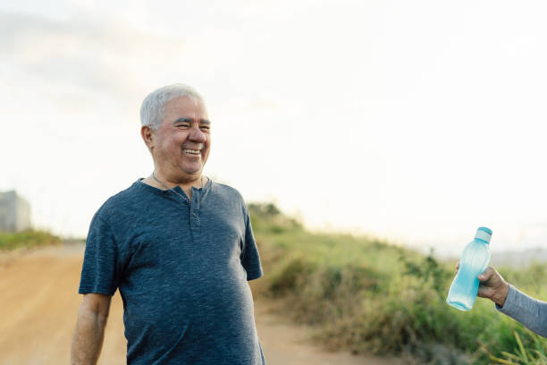 istock Senior man enjoying the outdoors 1509587103
