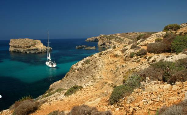 istock Blue Lagoon of Comino Island Malta 1509641582