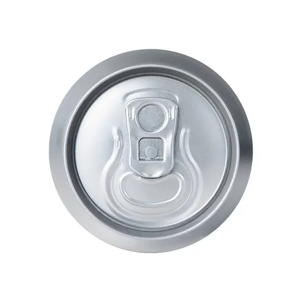 Photo of Soda can isolated on white