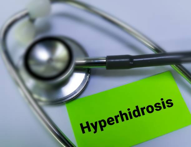 istock Hyperhidrosis medical term, medical conceptual image. 1509676235
