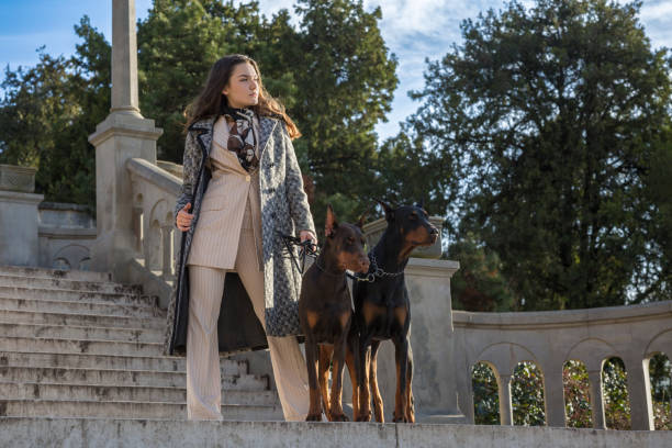 istock Girl with dogs 1509702765