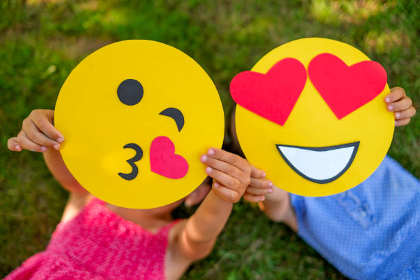 istock A set of love emoticons in close-up. 1509763423