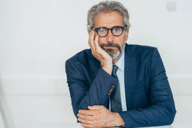 istock Bored senior businessman 1509916429